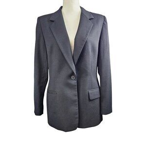 Pendleton Virgin Wool Single Breasted Lined Black Blazer Suit Jacket